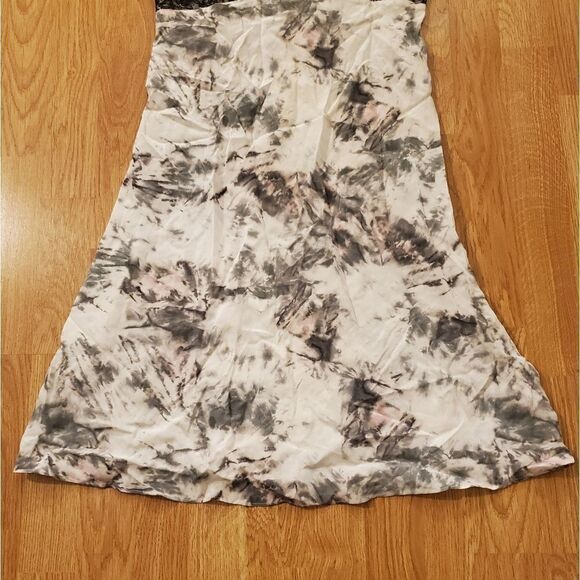 AllSaints Ives Tyde Lace Trim Silk Slip Dress size Small- NEW - Picture 6 of 12